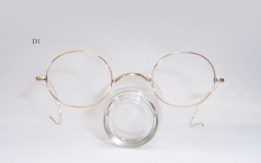 Gold filled Victorian spectacles