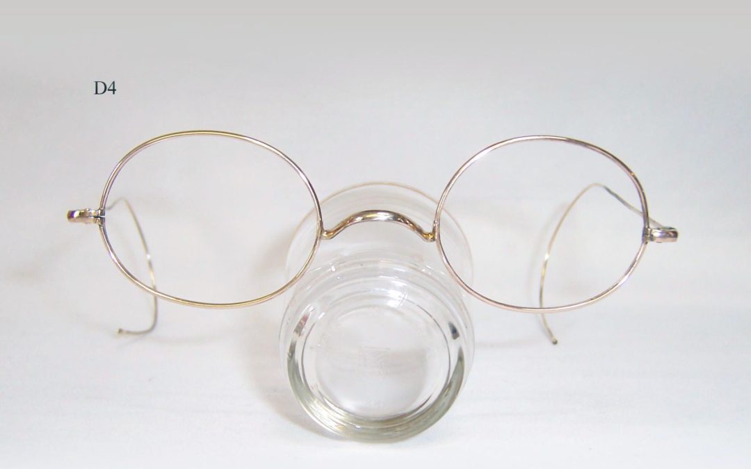 Gold filled Victorian spectacles