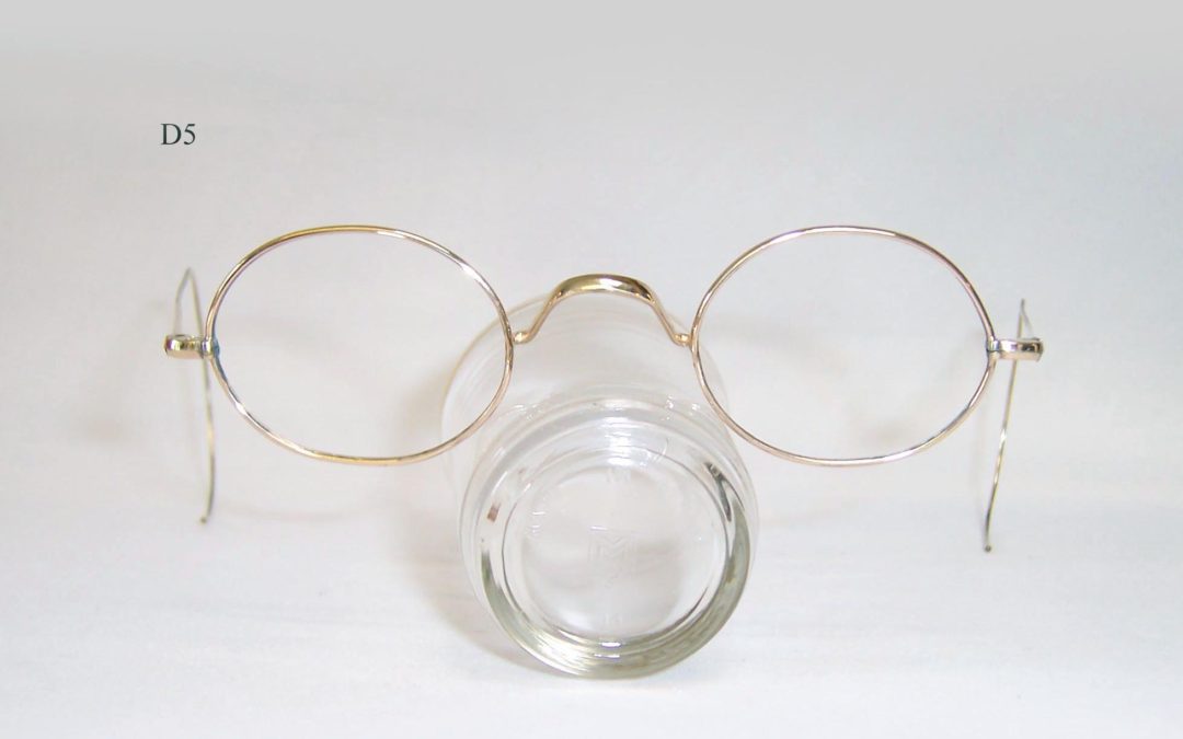 Gold filled Victorian spectacles