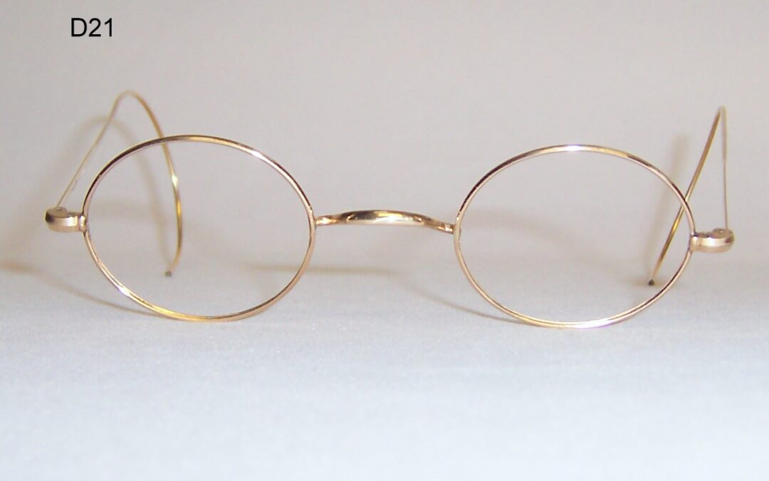 Gold filled Victorian spectacles