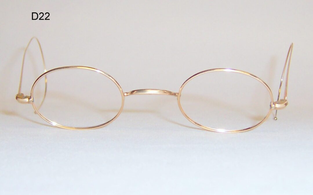 Gold filled Victorian spectacles