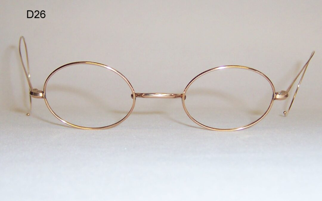 Gold filled Victorian spectacles