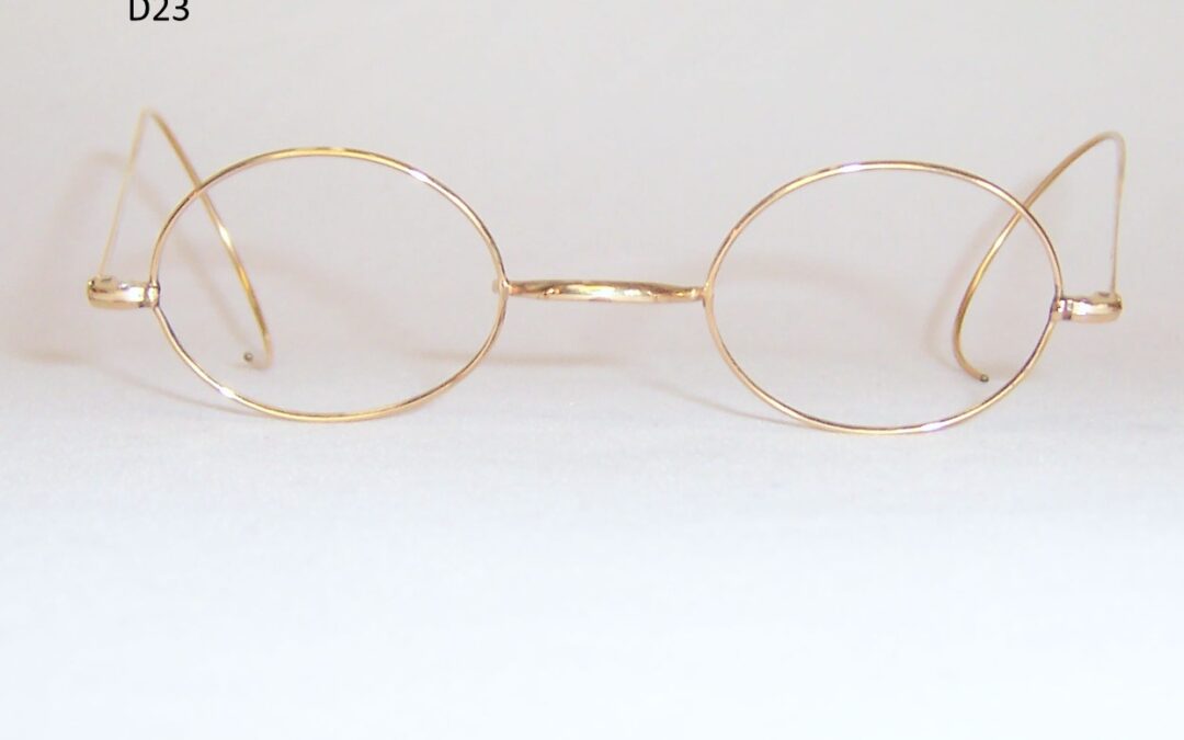 Gold filled Victorian spectacles