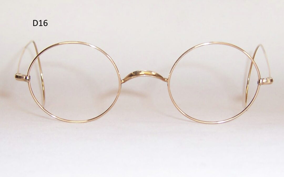 Gold filled early 20th century spectacles