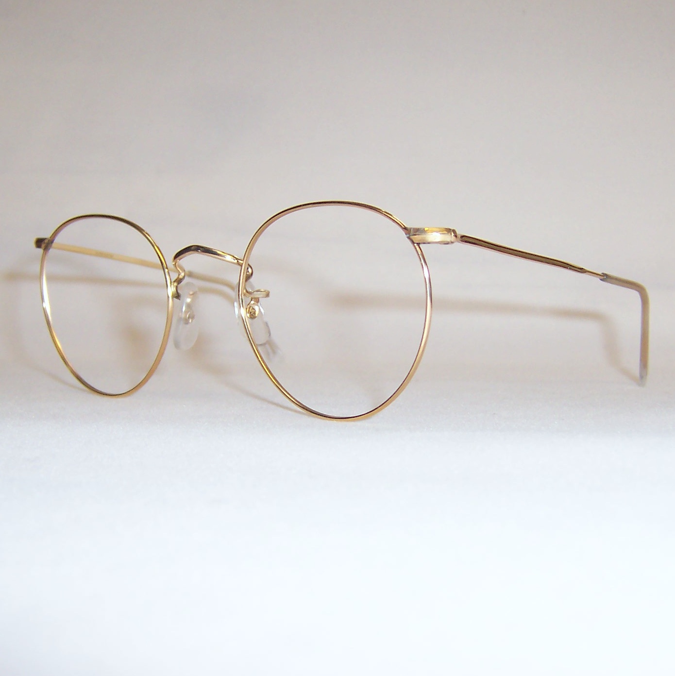 Classic gold filled panto eye spectacles by Algha | Dead Men's Spex