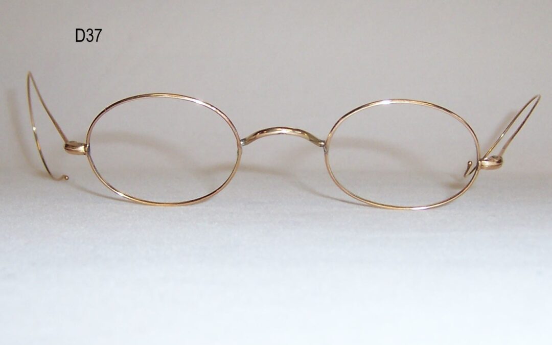 Gold filled Victorian spectacles