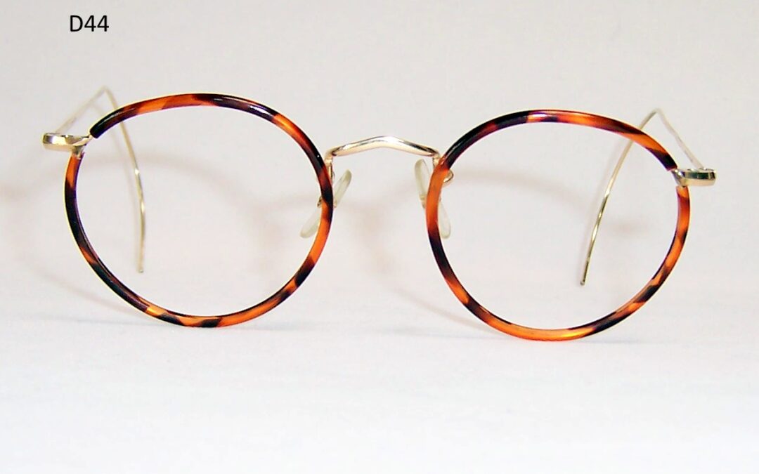 Classic gold filled panto eye spectacles by Algha