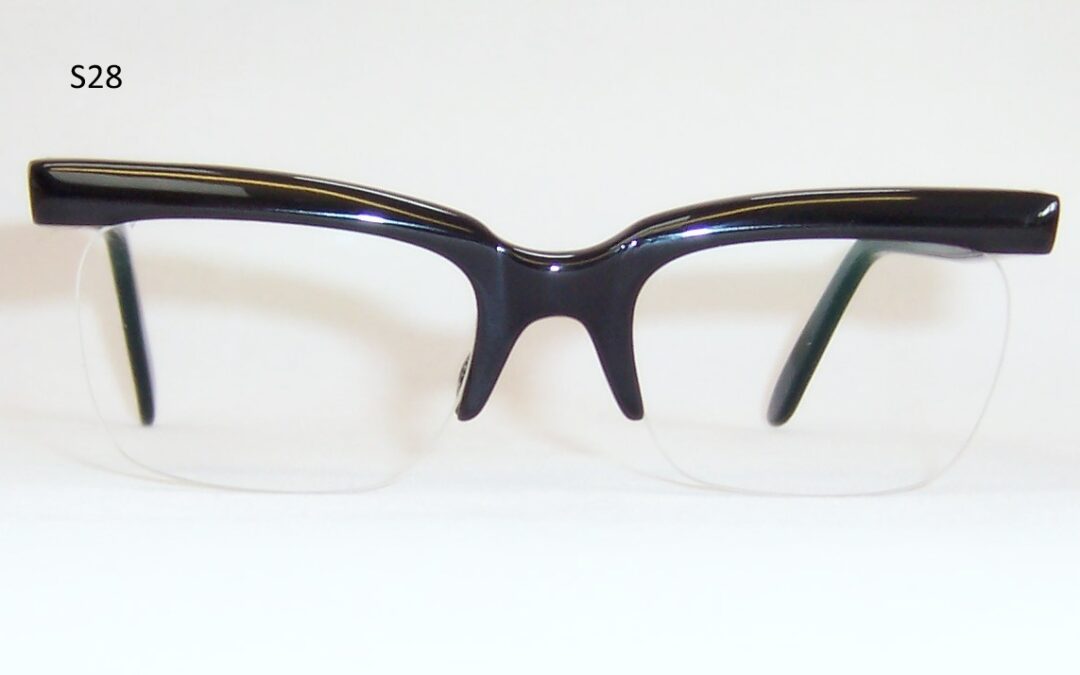 Classic 1960s Brow line Gents Supra Spectacles