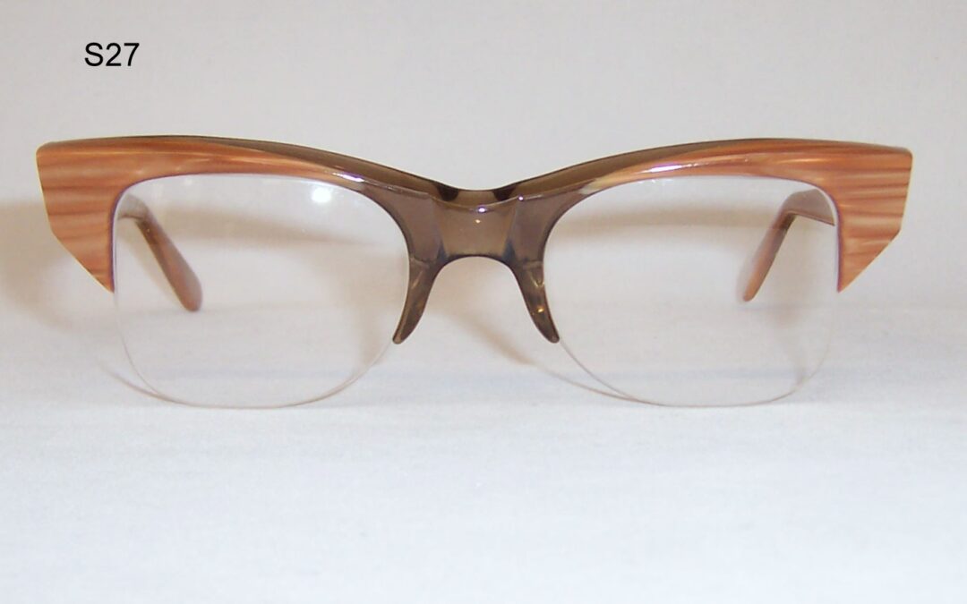 Classic 1960s Brow line Gents Supra Spectacles