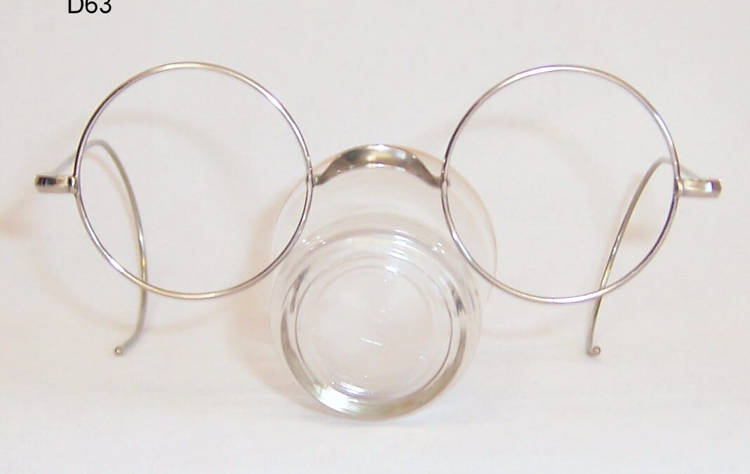 Nickel Silver 1940s spectacles  – medium