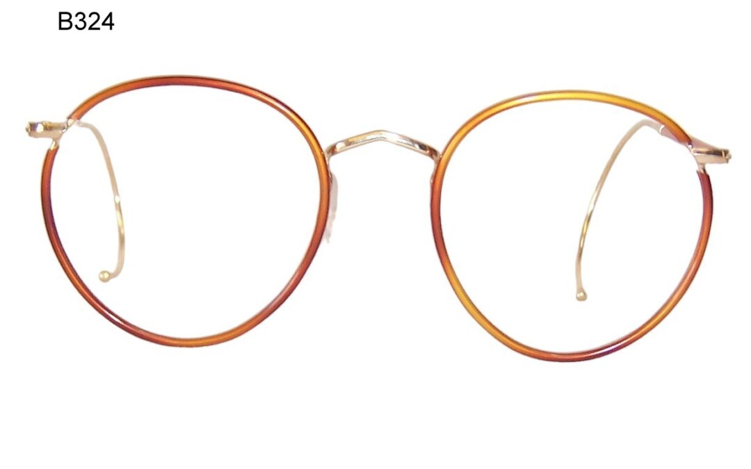 Classic panto eye spectacles – Gold and tortoiseshell