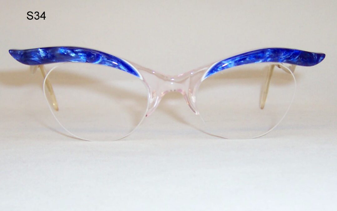 Classic 1950/60’s Brow line Supra Spectacles by Birch