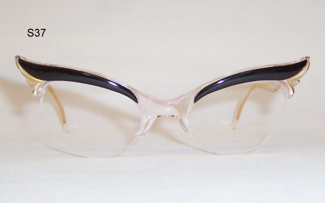 Exaggerated 1950/60’s Brow line Supra Spectacles