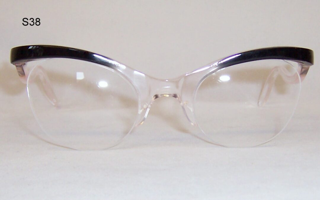 Exaggerated 1950/60’s Brow line Supra Spectacles