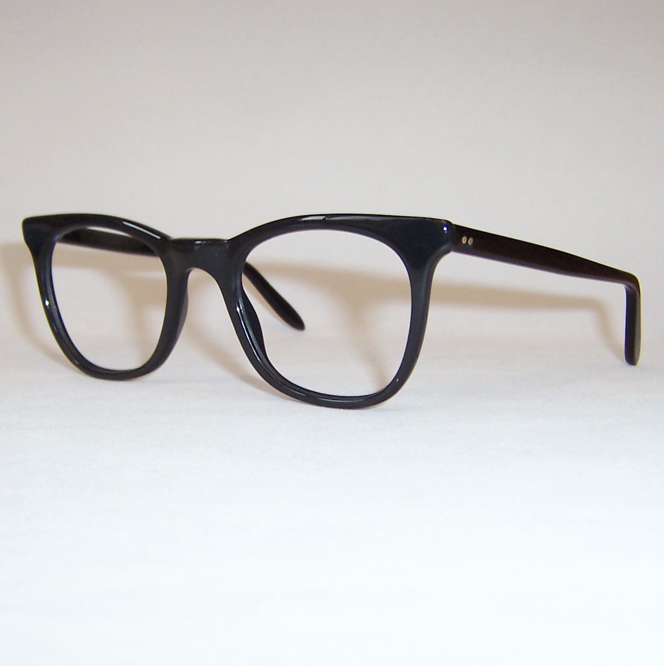 Vintage Black Crossbow “524” Spectacles – Large size | Dead Men's Spex