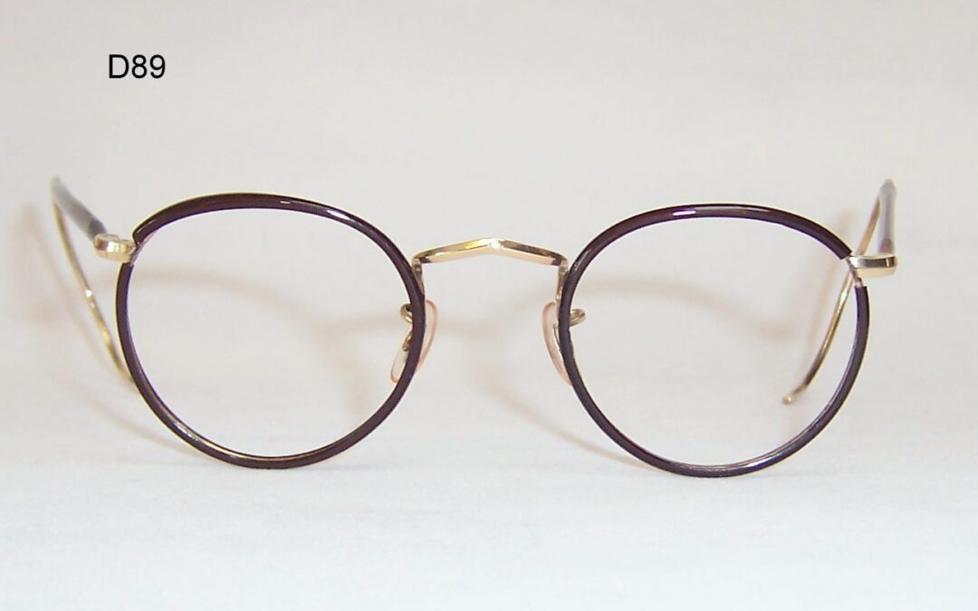 Classic gold filled panto eye spectacles by British American Optical