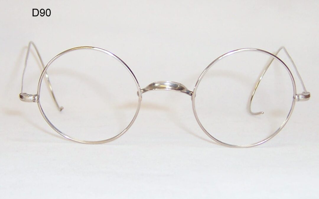 Nickel Silver 1940s spectacles  – large