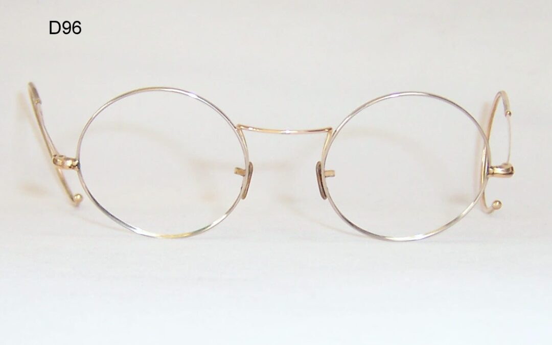 Gold and Silver 1920s Deco Spectacles