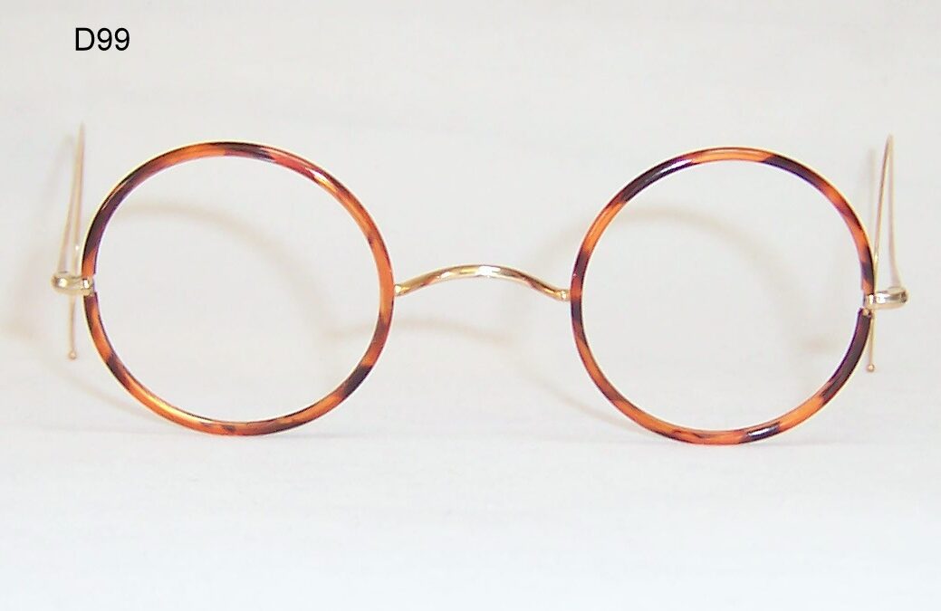 Gold Filled 1920/40s Deco Spectacles – Large