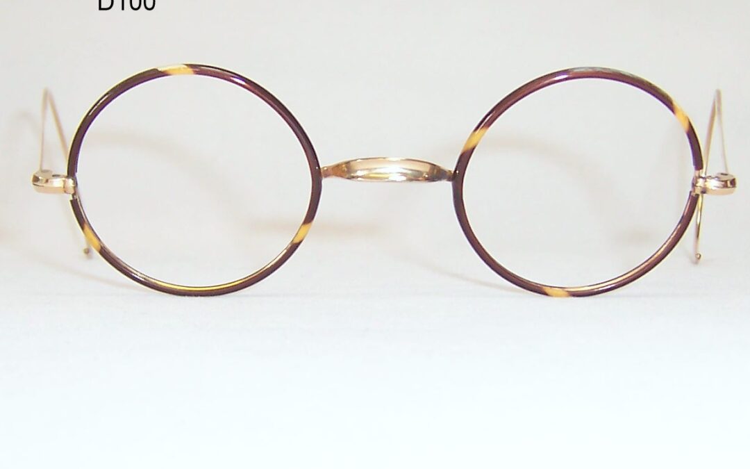 Gold filled and tortoise 1920-40s spectacles