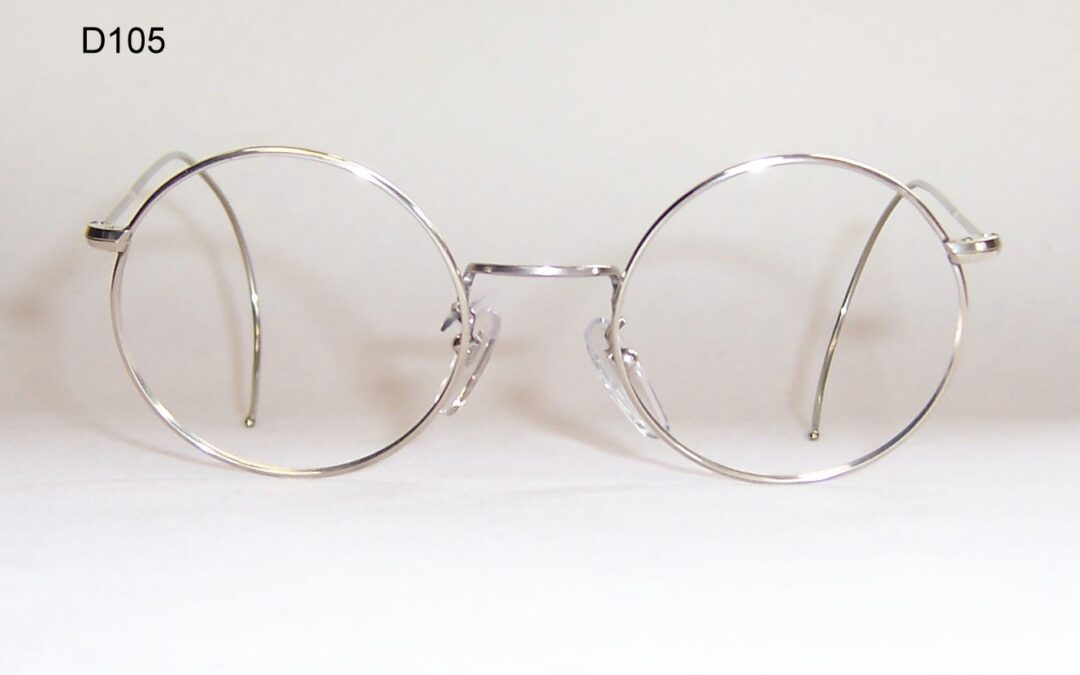 Classic nickel round eye spectacles