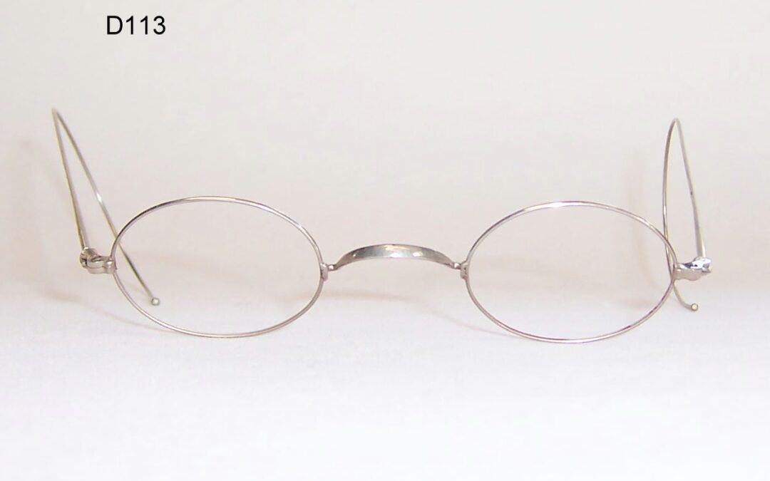 Edwardian nickel silver oval frame