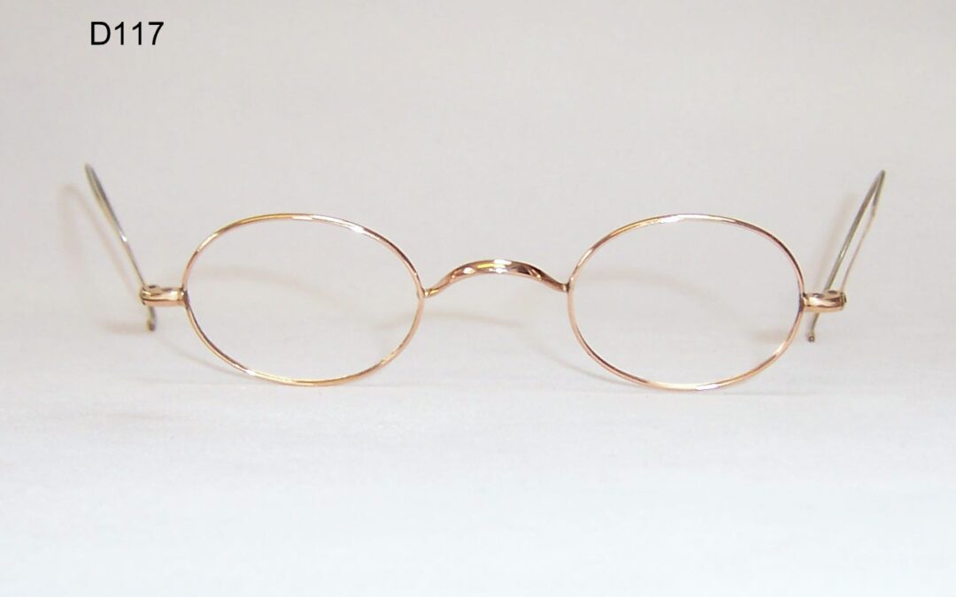 Gold filled Victorian spectacles