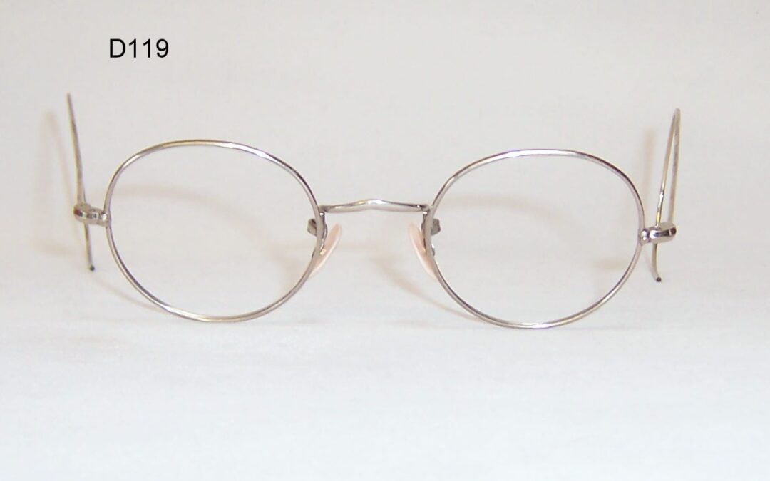 Nickel Silver 1940s spectacles – by Algha