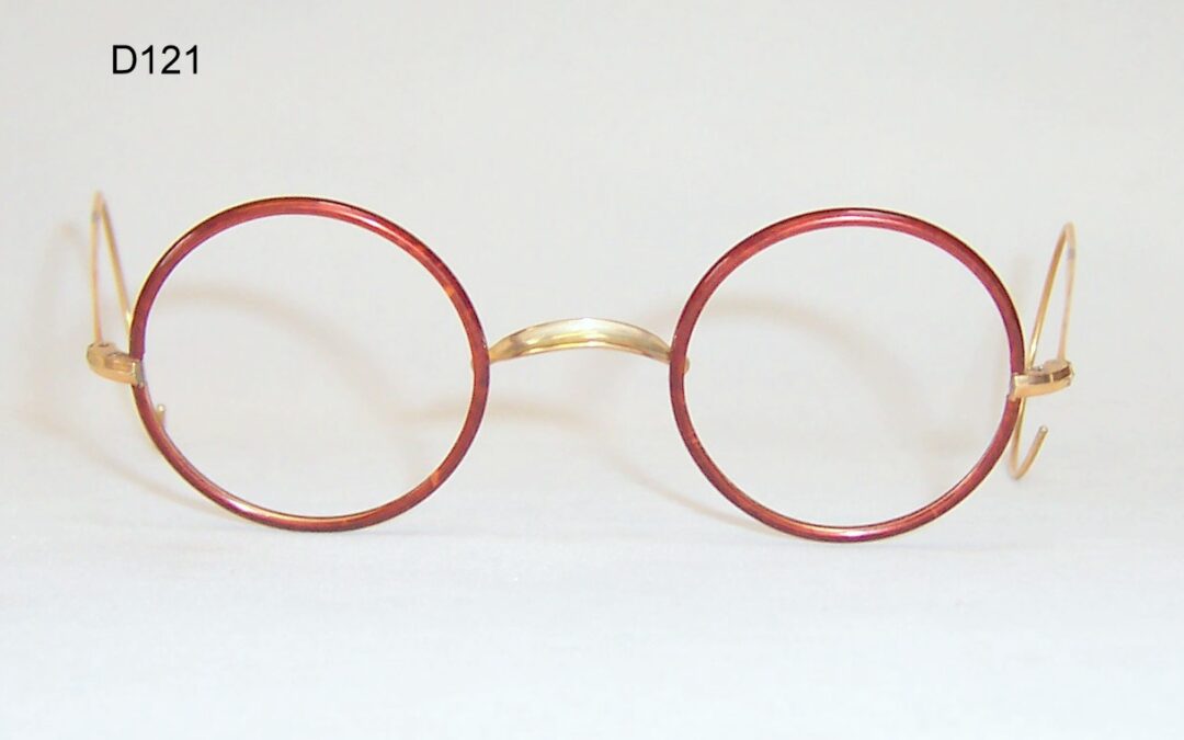 Gold filled and tortoise 1920-40s spectacles