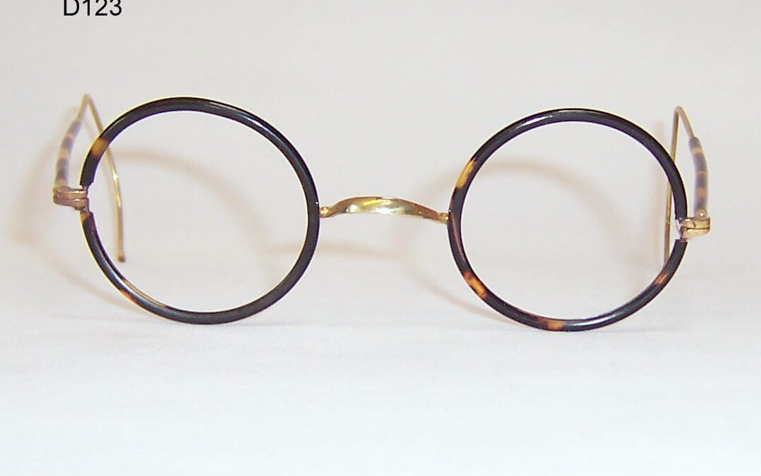 Gold Filled 1920/40s Deco Spectacles – Large