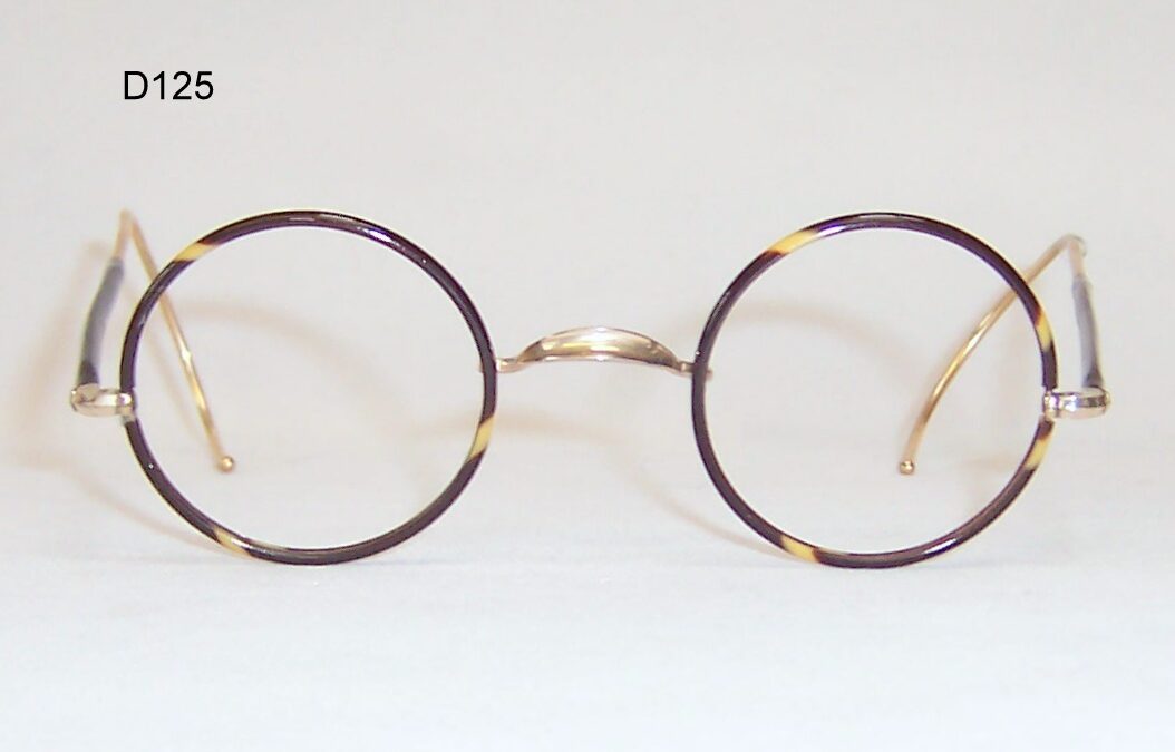 Gold Filled 1920/40s Deco Spectacles – Large