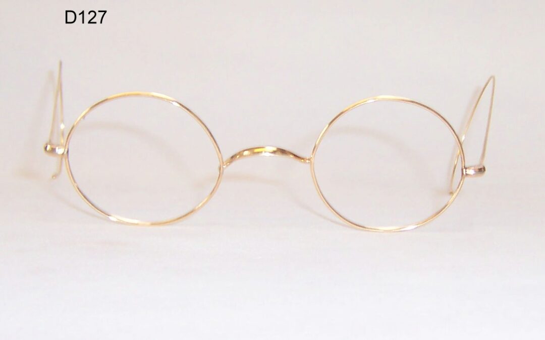 Gold Filled 1920/40s Deco Spectacles – Large