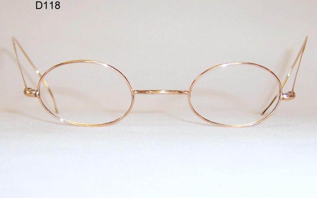 Gold filled Victorian spectacles