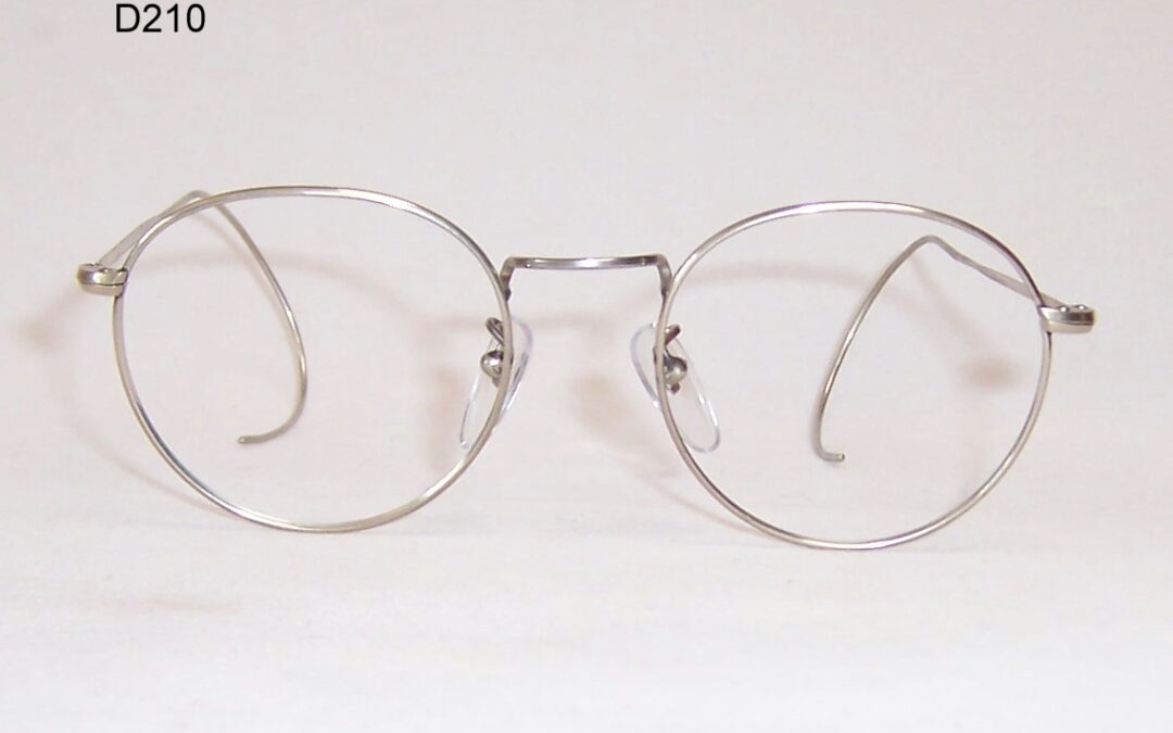 Nickel Silver 1940s spectacles – large