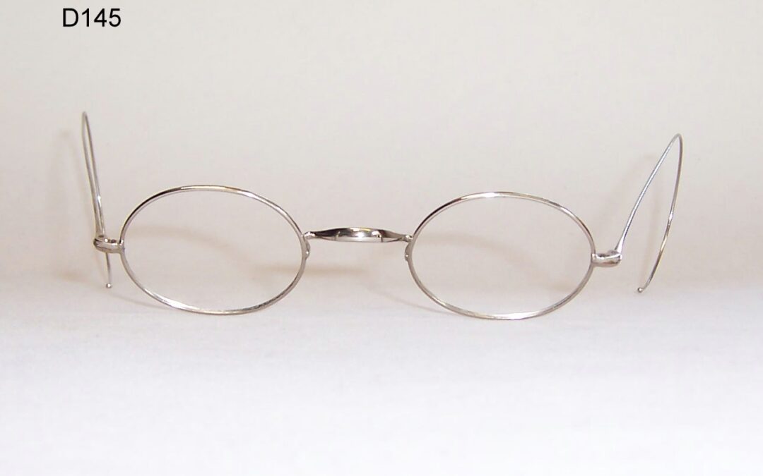 Victorian steel oval frame