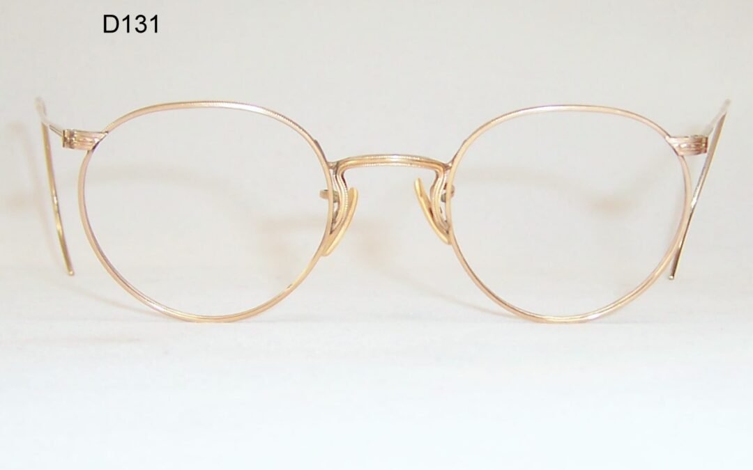 Classic gold filled fulvue P3 spectacles by American Optical