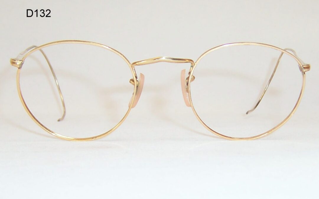 Classic gold filled panto eye spectacles by Hadley