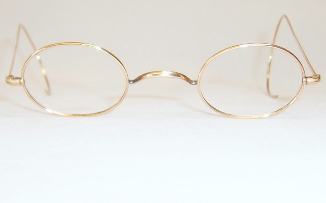 Gold filled Victorian spectacles