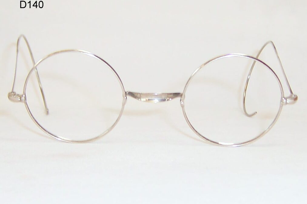 Nickel Silver 1940s spectacles – large