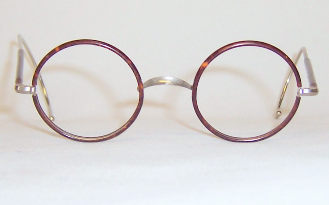 Nickel Silver/Tortoiseshell 1940s spectacles