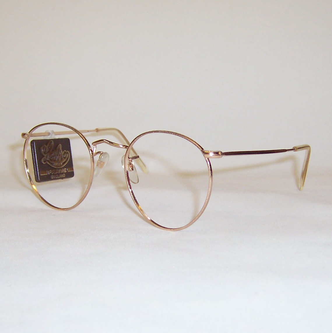 Classic 1970s gold Gravura Panto spectacles by Lesbro England | Dead ...