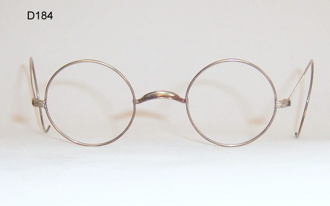 Nickel Silver 1940s spectacles – period patina