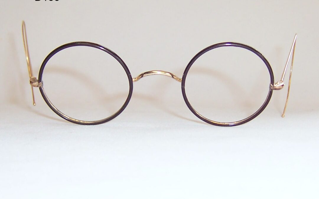 Classic gold filled round eye spectacles