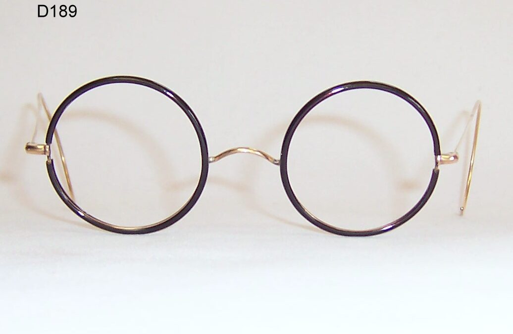 Classic gold filled round eye spectacles