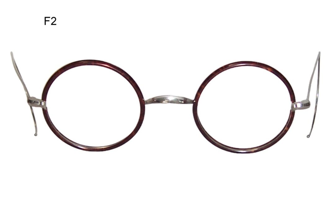 Nickel Silver and Tortoise 1940s spectacles