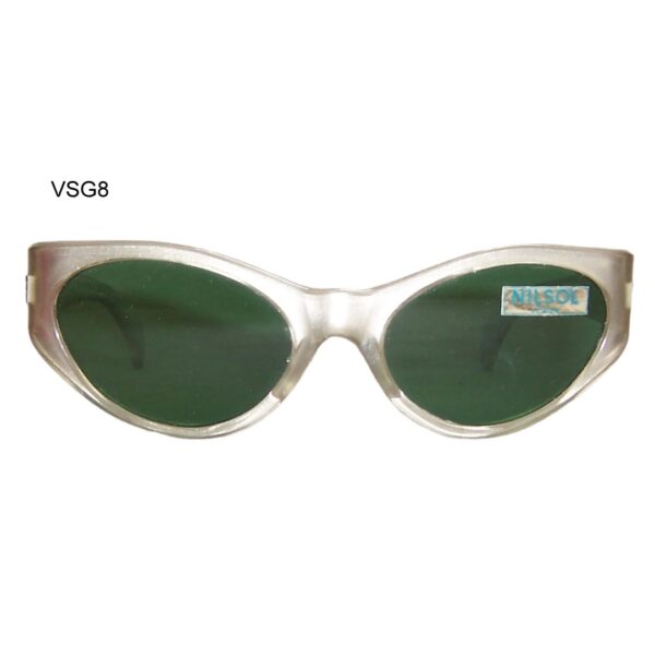 1960s Italian sunglasses with original green glass lenses