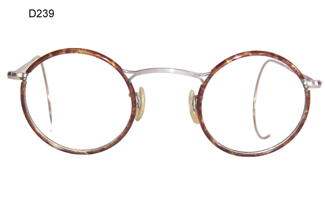 Nickel Silver and Tortoise 1930s spectacles