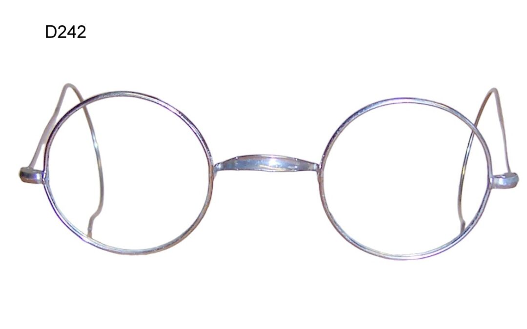 Nickel Silver 1940s spectacles – period patina