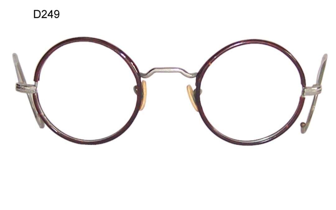 Nickel Silver and Tortoise 1940s spectacles