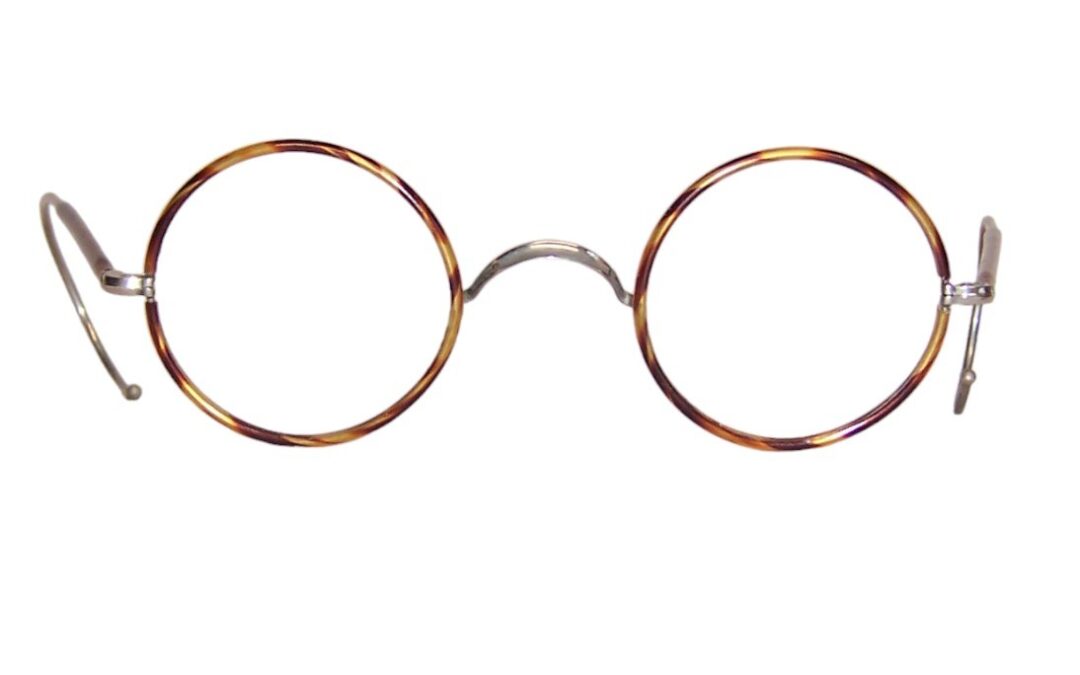 Nickel Silver and Tortoise 1940s spectacles